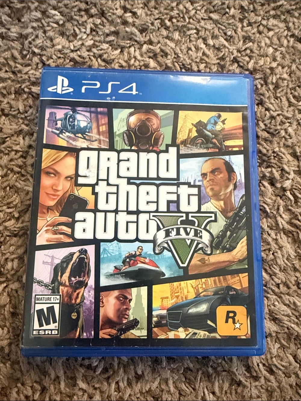 Sony PS4 Grand Theft Auto V - Blue Case